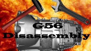 Cummins 6Speed G56 Transmission Disassembly [upl. by Hanonew]