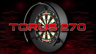 Torus 270  LED Dartboard Light  Mission Darts [upl. by Abehshtab]