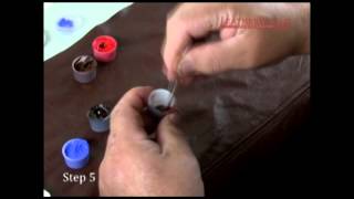 Liquid Leather Professional Repair Kit Tutorial [upl. by Mitzl]