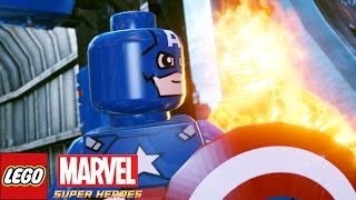 Derrotando o Caveira Vermelha  LEGO Marvel Super Heroes 6 Detenção Ruiva Português [upl. by Atenaz]