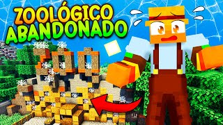 VISITANDO un ZOOLÓGICO ABANDONADO en MINECRAFT 🏚️🕸️ [upl. by Lari479]