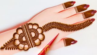 Easy Arabic Mehndi Design Tricks 2024  Back Hand Mehandi Design  Stylish Mehandi Design  Mehndi [upl. by Nesnar995]