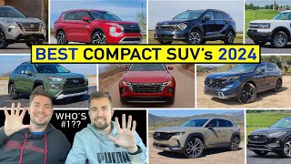 Top 10 BEST Compact SUV’s for 2024  Our Expert Ranking After Reviewing ALL of Them [upl. by Eudosia727]