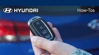 How to Unlock and Open the Liftgate  ELANTRA GT  Hyundai [upl. by Akimrej284]