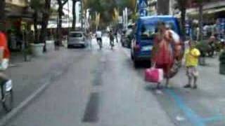 Riccione viale Dante a Riccione Parte 1 [upl. by Grote]