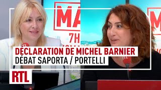 Déclaration de politique générale de Michel Barnier  débat Isabelle Saporta  Florence Portelli [upl. by Pacificia]