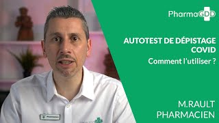 Autotest de dépistage Covid  comment l’utiliser [upl. by Arihk]