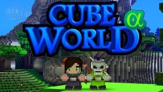 CUBE WORLD 01  Der Elf und der Untote ■ Lets Play Together Cube World [upl. by Eelatsyrc]