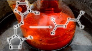 Isocyanogen Tetrabromide from Na Azotetrazole [upl. by Gery]