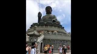 CHINA The Giant Buddah  Tian Tan Buddha  Lantau Island  天壇大佛 [upl. by Reseda]