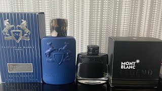 PARFUMS DE MARLY PERCIVAL VS MONTBLANC LEGEND EDP [upl. by Dobrinsky]