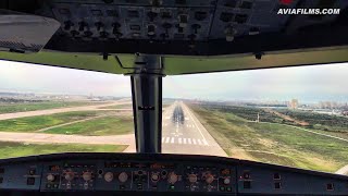 Airbus A320 A321 cockpit landing [upl. by Willman]