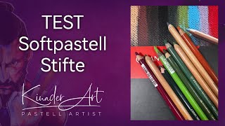 Test Softpastell Stifte ★ Kinader Art [upl. by Aceissej]