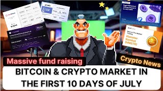 Bitcoin’s Wild Ride amp Mega Crypto Investments July’s First 10 Days Recap  BitGenie News [upl. by Palumbo78]