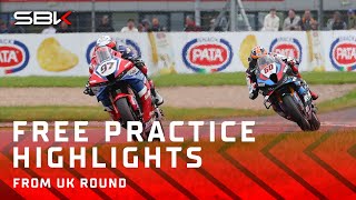 HIGHLIGHTS from DAY 1️⃣ at Donington Park 💥  2024 UKWorldSBK 🇬🇧 [upl. by Stelu]