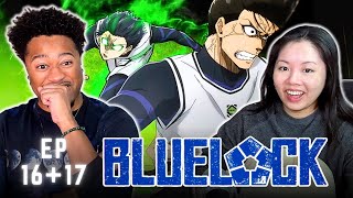 BAROU GOT HUMBLED  Blue Lock Ep 16 amp 17 FIRST REACTION [upl. by Sommers]