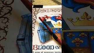 Play testing update Blood amp Crowns Rules by Firelock Games justdiceleague [upl. by Sellihca]