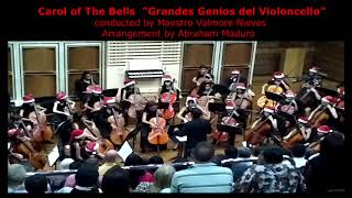 Carol Of The Bells Cello Ensemble Arrangement [upl. by Enirehtac585]