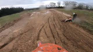 This week we battled the weather and rode at the oldest Uk motocross track Weedon MX 4 [upl. by Myk199]