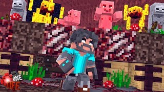 THE NETHER IS THE WORST  Minecraft One Life 4 [upl. by Kobe]