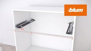 MOVENTO side stabilisation assembly  Blum [upl. by Nylaehs]