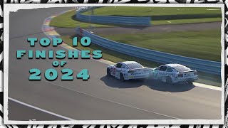 Top10 finishes of the 2024 Cup Series season  NASCAR [upl. by Bjork816]