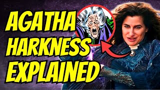 Agatha All Along Agatha Harkness Explained  Comic Book Origin [upl. by Yelsew]