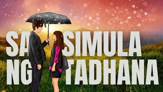 Sa Simula ng Tadhana  OPM Inspired AI Music  Full Lyric Video [upl. by Blasien]