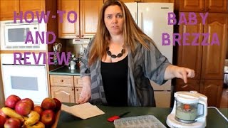 HOWTO AND REVIEW OF THE BABY BREZZA FOOD MAKER FORMAL FRIDAY 6 [upl. by Yacov]