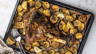 Gigot dagneau tendre au four recette facile et savoureuse [upl. by Meehaf915]