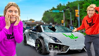 I Destroyed Stephen Sharers LAMBORGHINI SUPERCAR [upl. by Marline215]