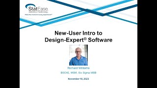 New User Intro to Design Expert® Software [upl. by Masuh506]