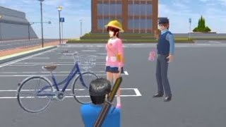 They took the bicycle and took it😁 Sakura School Simulator ll Gameplay viralvideo [upl. by Wightman559]