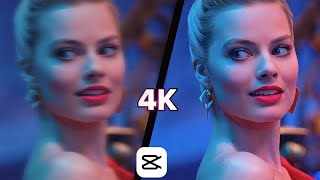 How To Convert Normal Video To 4K Ultra HD  CapCut 4K Quality Tutorial 2023 [upl. by Nevile]