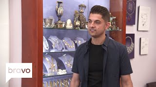 Shahs Of Sunset Nema Buys His Very First Gold Necklace Season 7 Episode 12  Bravo [upl. by Aihsenek673]