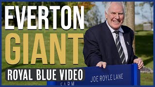 Joe Royle receives Everton honour at special ceremony [upl. by Nairehs683]