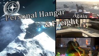 Star Citizen  More info About 324 Hangars and Freight [upl. by Shedd617]