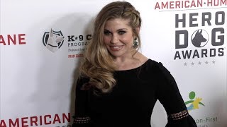 Danielle Fishel 7th Annual quotHero Dog Awardsquot Red Carpet [upl. by Goldy349]