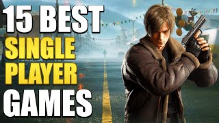 15 Best Single Player Games Of 2023 You Should Play [upl. by Lyrehs]