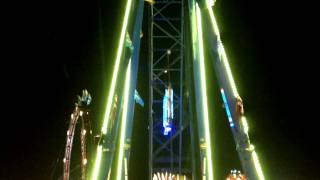 Carnival Midway at Night 2010 Illinois State Fair B [upl. by Truk]