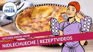 Metas Classics Wie kann man einen Nidlechueche selber machen  Rezeptvideo  Swissmilk 2013 [upl. by Nichy]