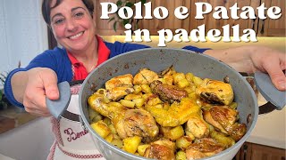 POLLO E PATATE IN PADELLA Ricetta Facile  Fatto in Casa da Benedetta [upl. by Margarethe]