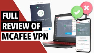 MCAFEE VPN REVIEW 2023 ✅  A Comprehensive Test amp Review of McAfee VPN 🔥💯 [upl. by Rosemaria]