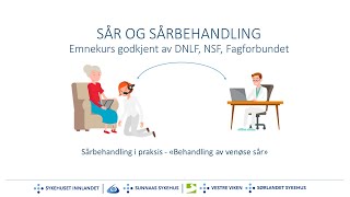 Sår og sårbehandling  Behandling av venøse sår [upl. by Saxon940]