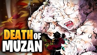 MUZANS DEATH Full Manga Fight  Demon Slayer Sunrise Countdown Arc [upl. by Esmaria]