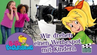 Bibi Blocksberg Wie KIDDINX einen TV Werbespot für Hörspiele mit Kindern dreht [upl. by Einalam]