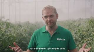 Rivulis Super Fogger Efficient climate control in your greenhouse [upl. by Anitnatsnok459]