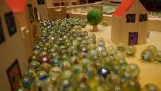 10000 marbles rolling on a giant marble run  Part 2 [upl. by Nylcaj746]