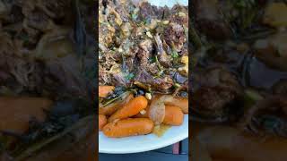 Dutch oven pot roast  asiliglamcooks [upl. by Merell]