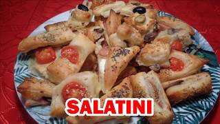 SALATINI FARCITI PER APERITIVO  Golosi e stuzzicanti [upl. by Giulio]